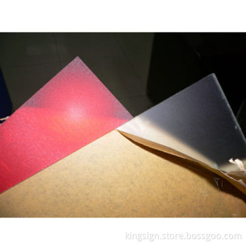Matte acrylic sheet from China Suzhou